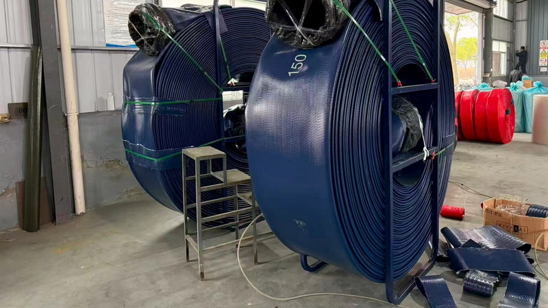Large Diameter TPU Frac Water Transfer Hose Reels Катушки для шлангов для перекачки воды из ТПУ большого диаметра