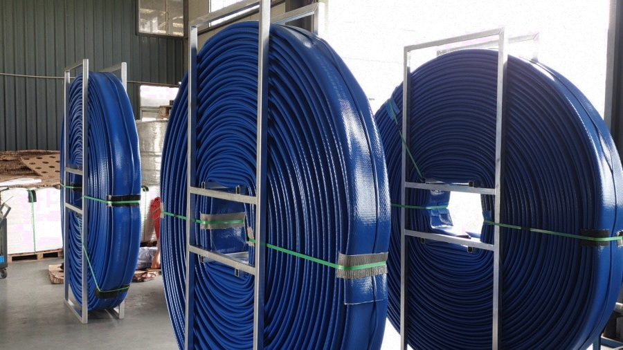 TPU Well Riser Hose Large Coil Packaging Шланг стояка из ТПУ, большая упаковка для катушек